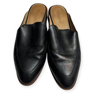 Madewell The Frances Leather Mules Black Women’s Size 9 Slip-On Loafers